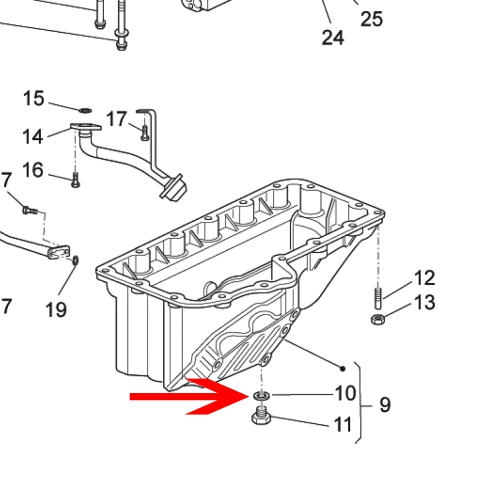 Oil drain seal
